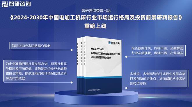 智研咨询发布电加工机床行业市场分析、竞争格局及投资潜力报告(图1)