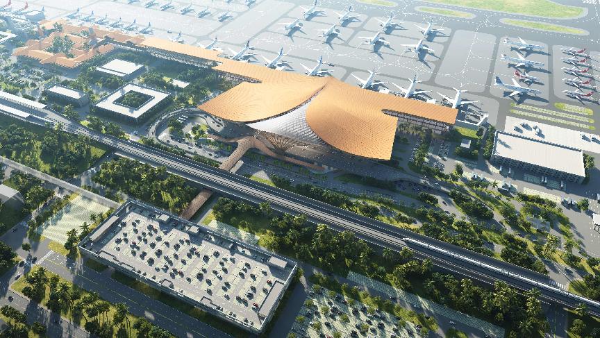 星空体育：三亚凤凰“奇迹”：18个月一座新航站楼拔地而起(图4)